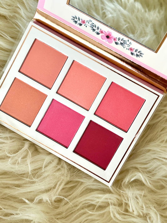 Floral Bloom blush palette