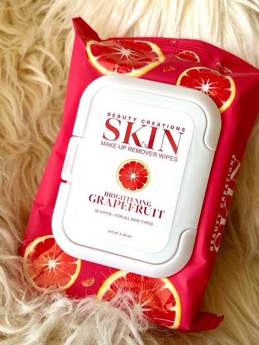 GRAPEFRUIT- makeup remover wipes