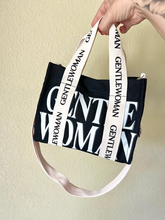 Mini tote crossbody