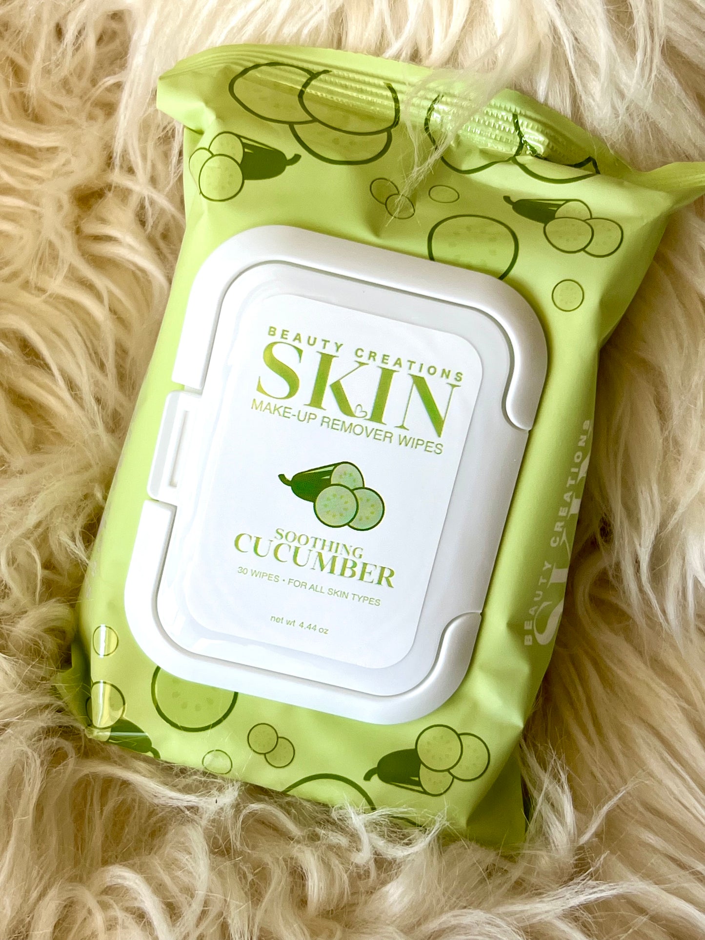 CUCUMBER- makeup remover wipes