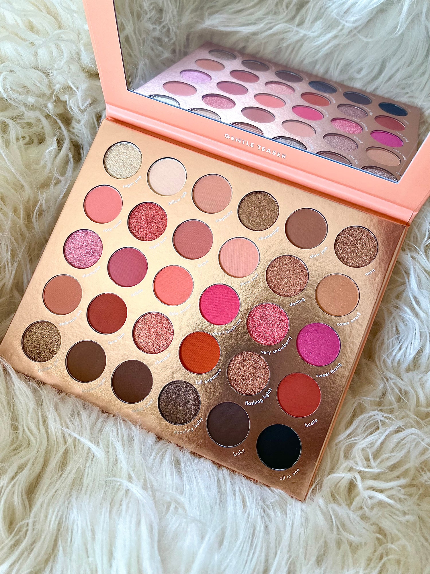 Eyeshadow palettes